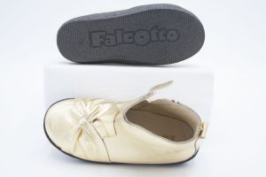 Бебешки златисти боти за момиче FALCOTTO by NATURINO 