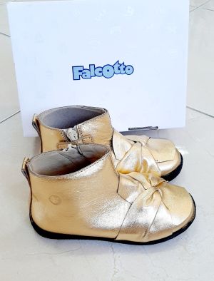 Бебешки златисти боти за момиче FALCOTTO by NATURINO 